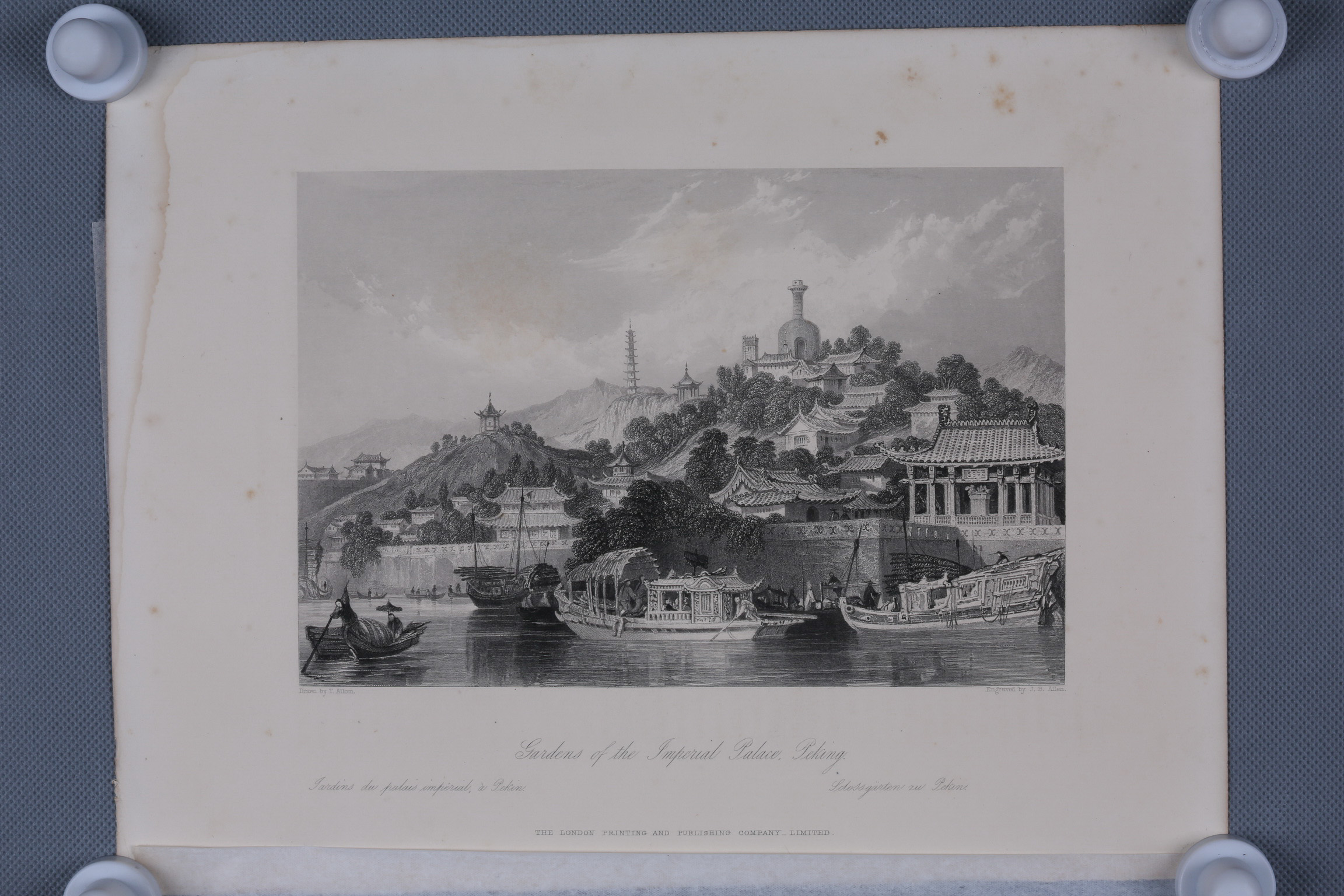 清中国风情图钢版画-38