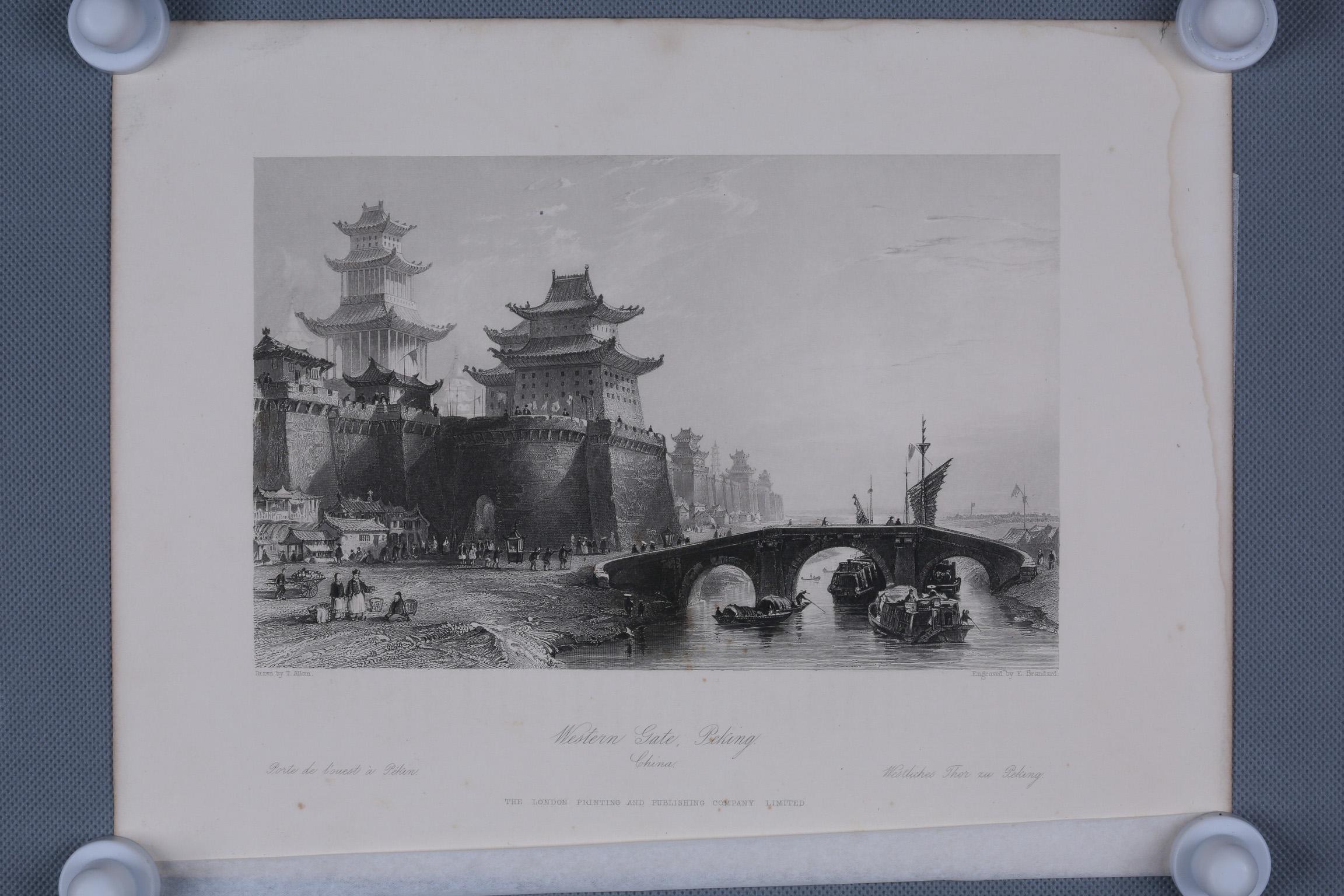 清中国风情图钢版画-58