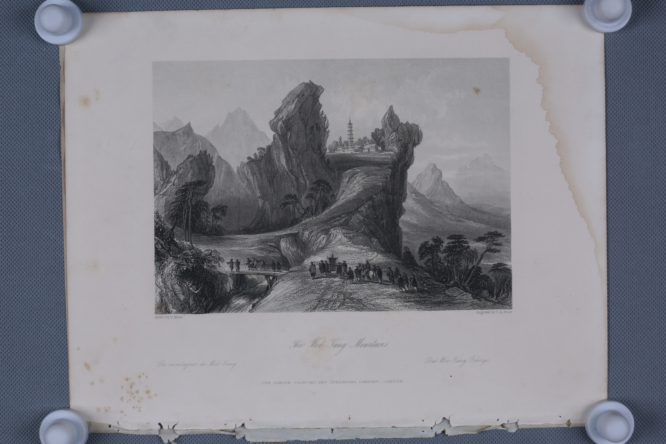 清中国风情图钢版画-74