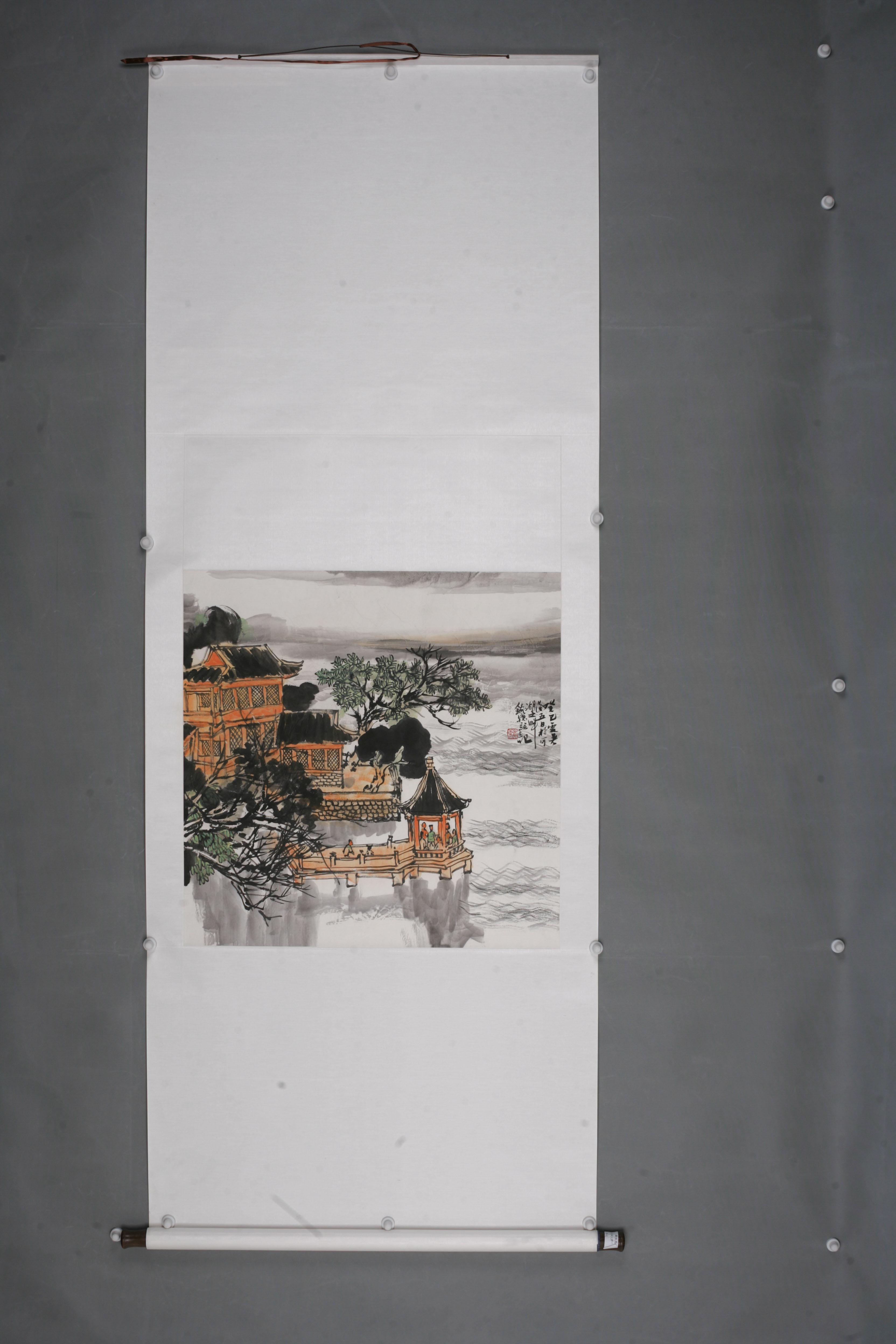2013年赖铁聪可园图轴-2