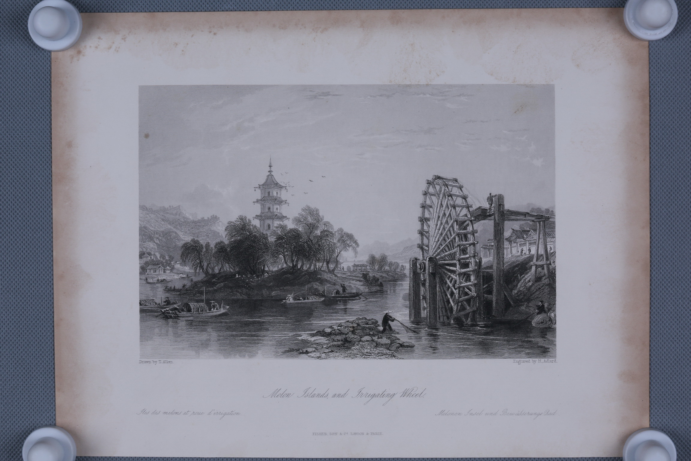 清中国风情图钢版画-56