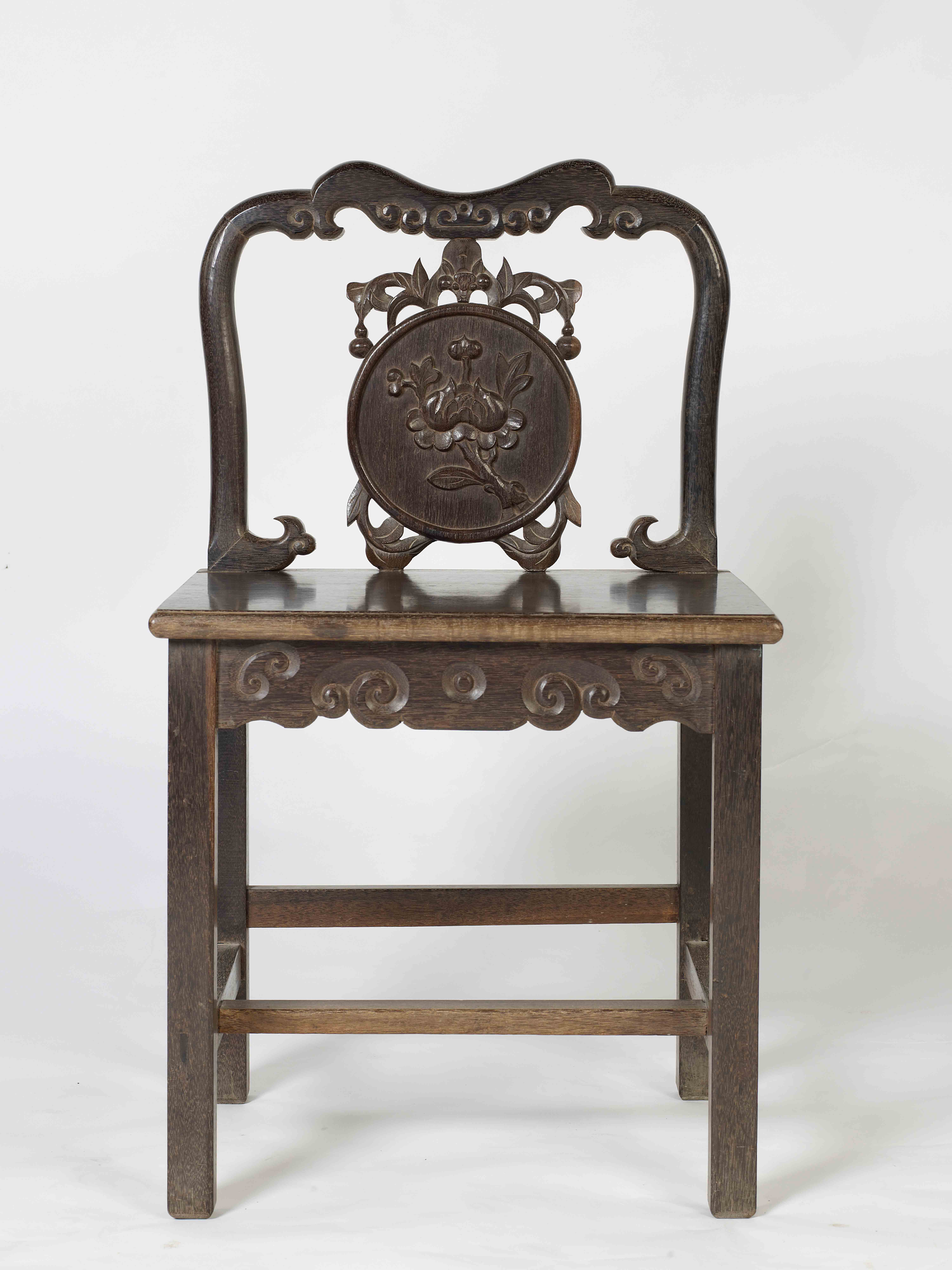 清坤甸木靠背椅-4