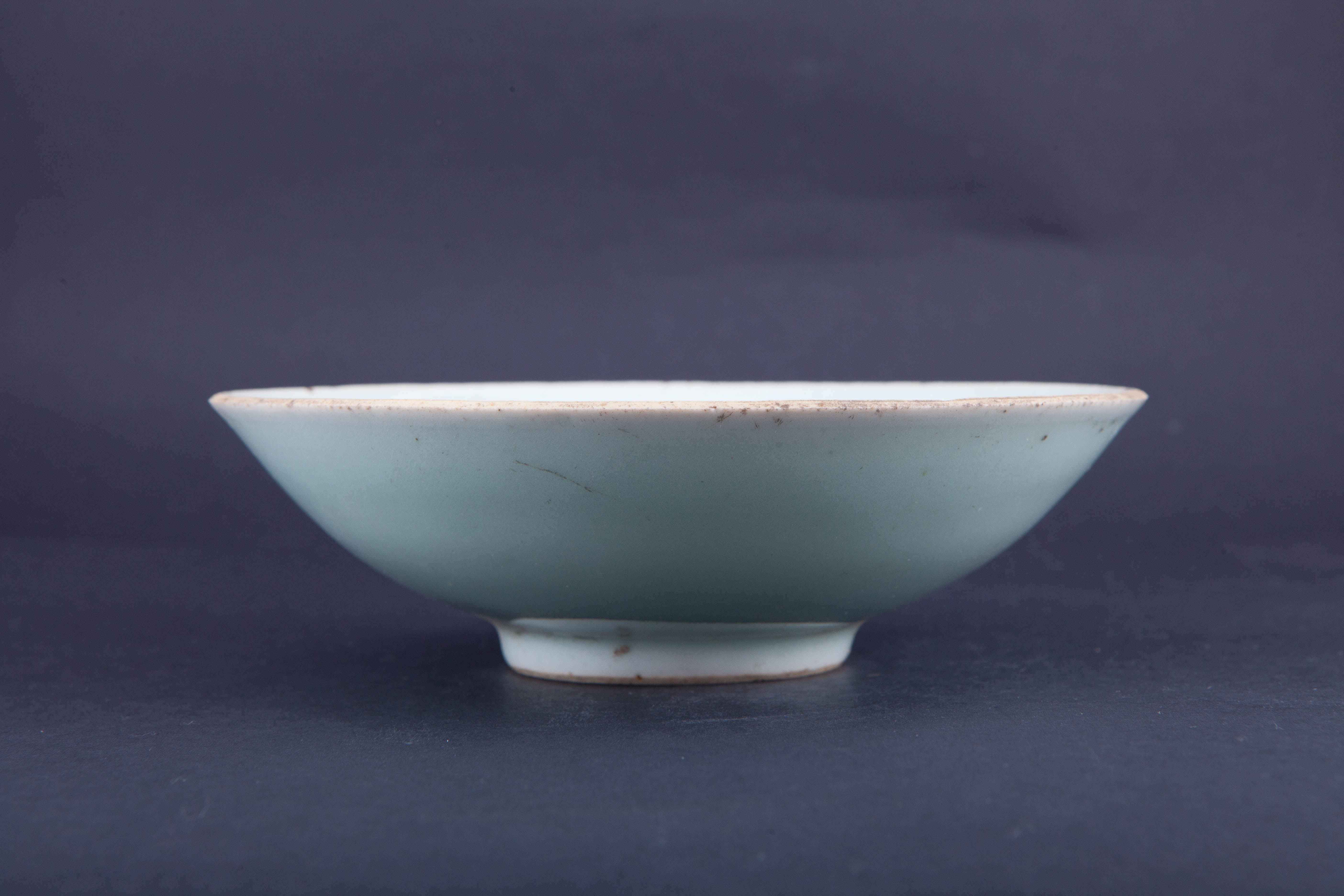 清豆青釉碗-291