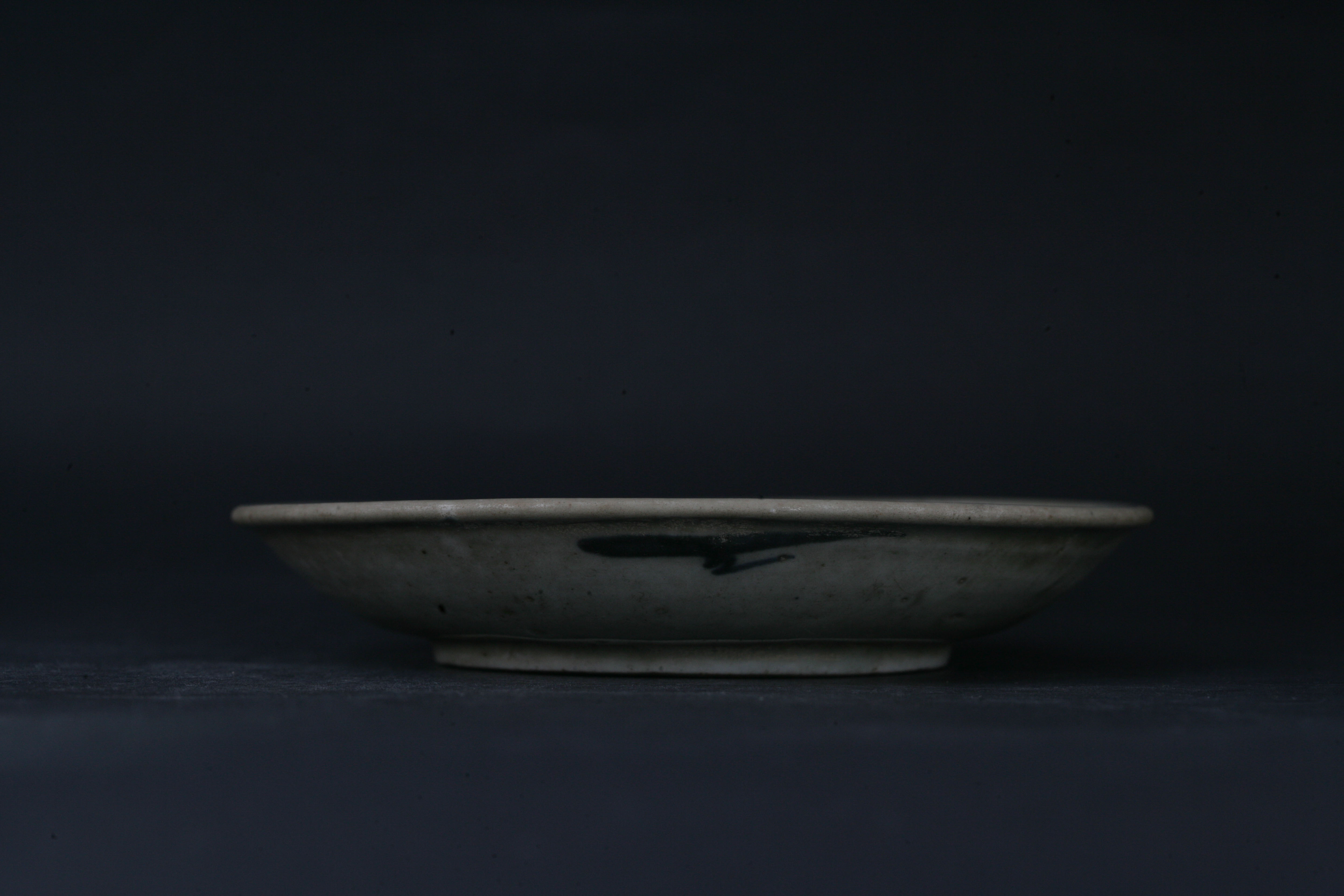 清青花芭蕉纹碟-45