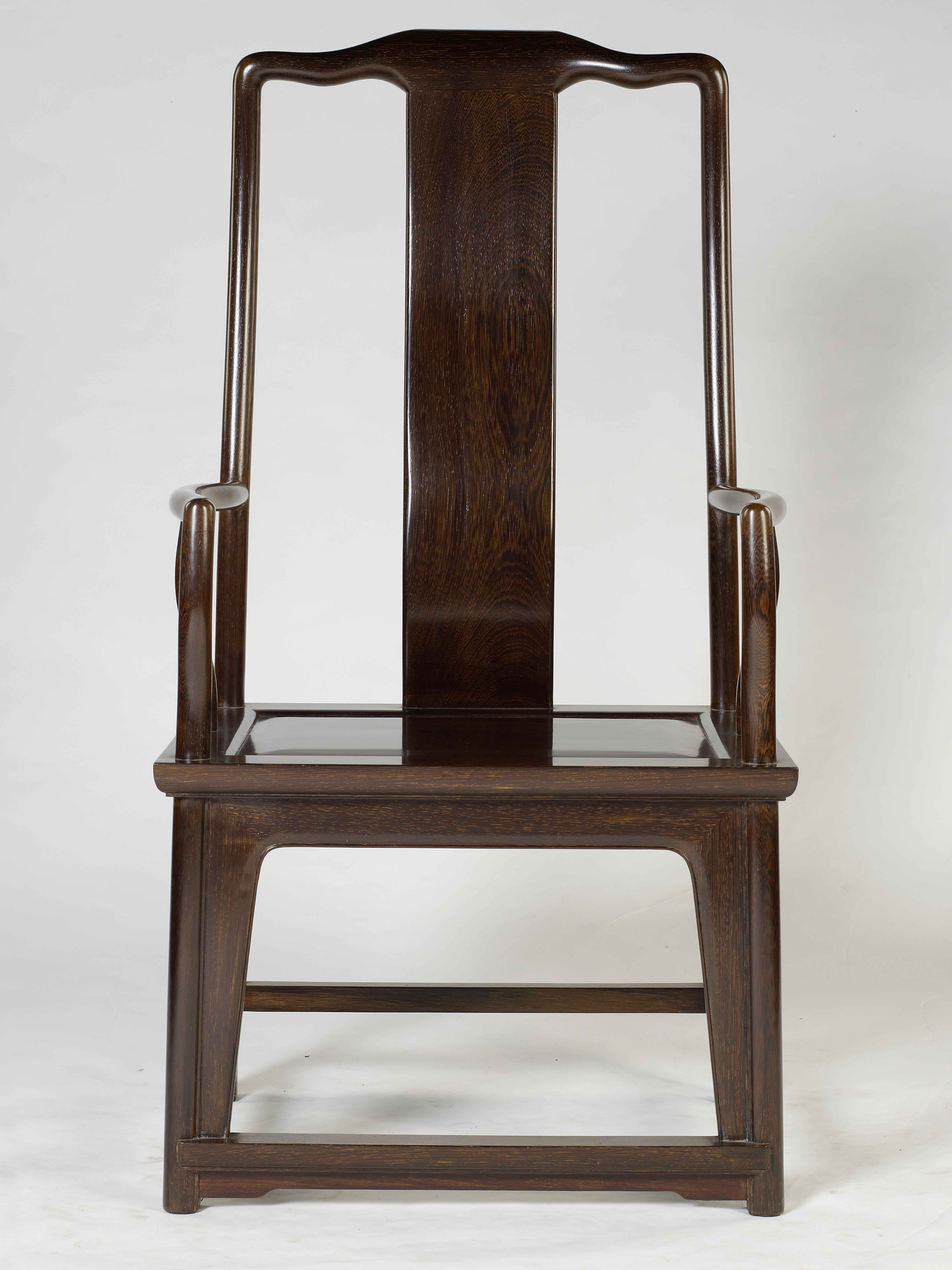 2006年鸡翅木官帽椅-21